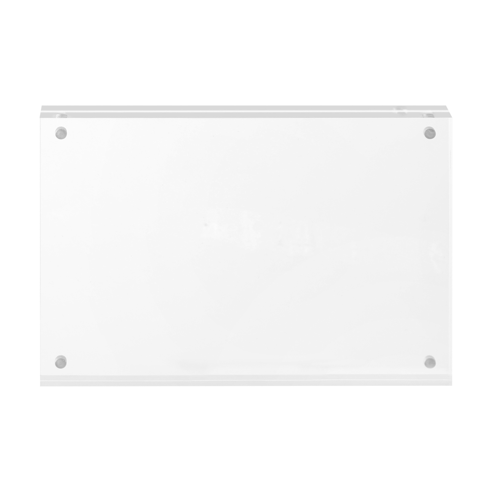Acrylic Picture Frames Clear Picture Frames Picture Frame for Homes Offices Used to Display Various Photos 20*2*15cm Clear