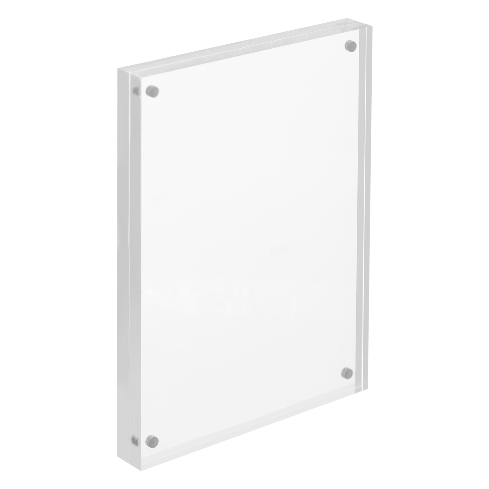 Acrylic Picture Frames Clear Picture Frames Picture Frame for Homes Offices Used to Display Various Photos 20*2*15cm Clear