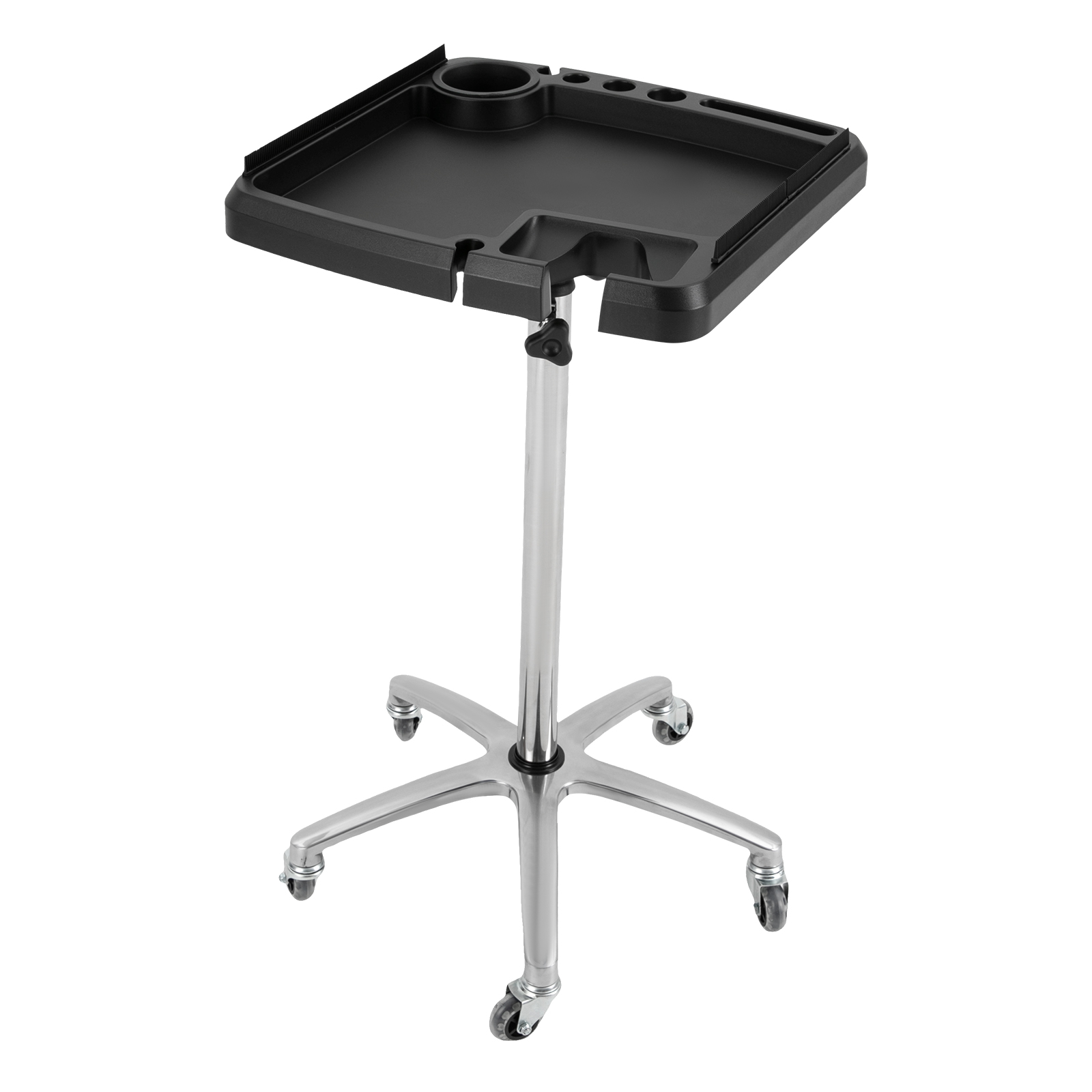 Rolling Salon Tray Cart Hair Extension Tool Tray Cart Movable Hair Extension Cart Widely Used In Hair Salons Beauty Salons Homes Black Silver Rolling Salon Tray Cart Hair Extension Tool Tray Cart Movable Hair Extension Cart Widely Used In Hair Salons Beauty Salons Homes Black Silver