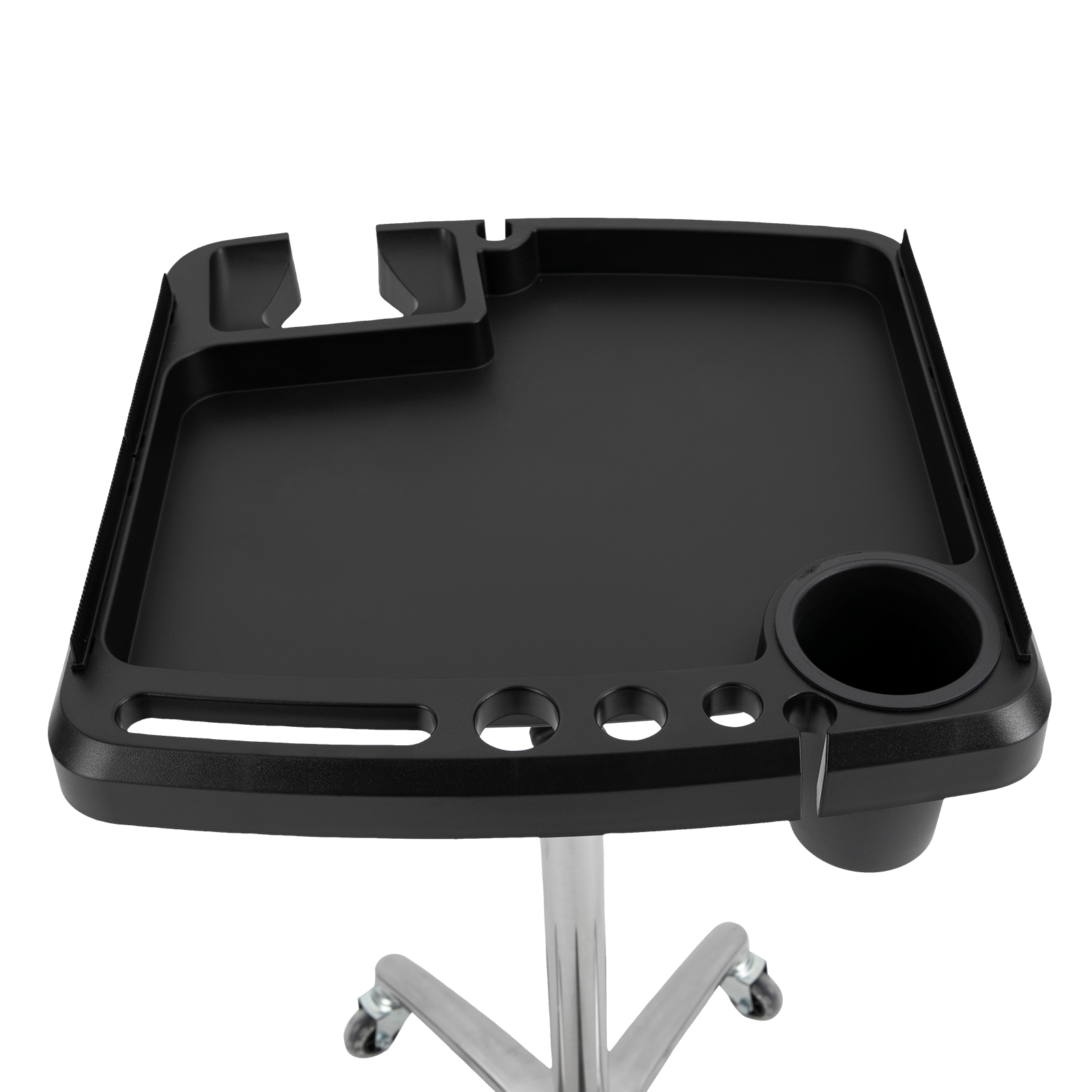 Rolling Salon Tray Cart Hair Extension Tool Tray Cart Movable Hair Extension Cart Widely Used In Hair Salons Beauty Salons Homes Black Silver Rolling Salon Tray Cart Hair Extension Tool Tray Cart Movable Hair Extension Cart Widely Used In Hair Salons Beauty Salons Homes Black Silver