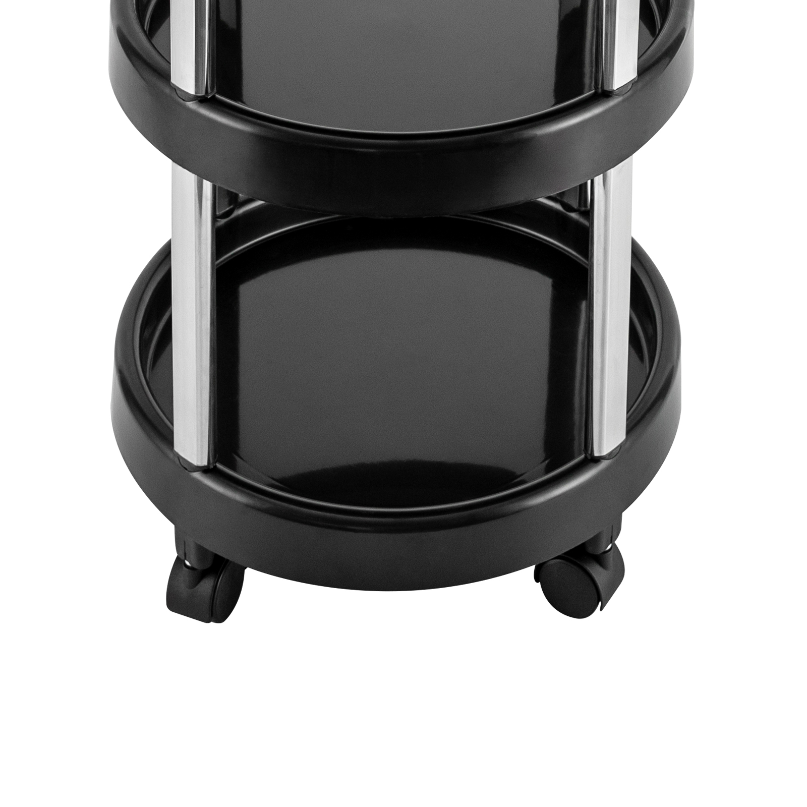 4 Tiers Movable Beauty Salon Trolley Rolling Cart Stand Cosmetics Rack Storage 4 Tiers Movable Beauty Salon Trolley Rolling Cart Stand Cosmetics Rack Storage