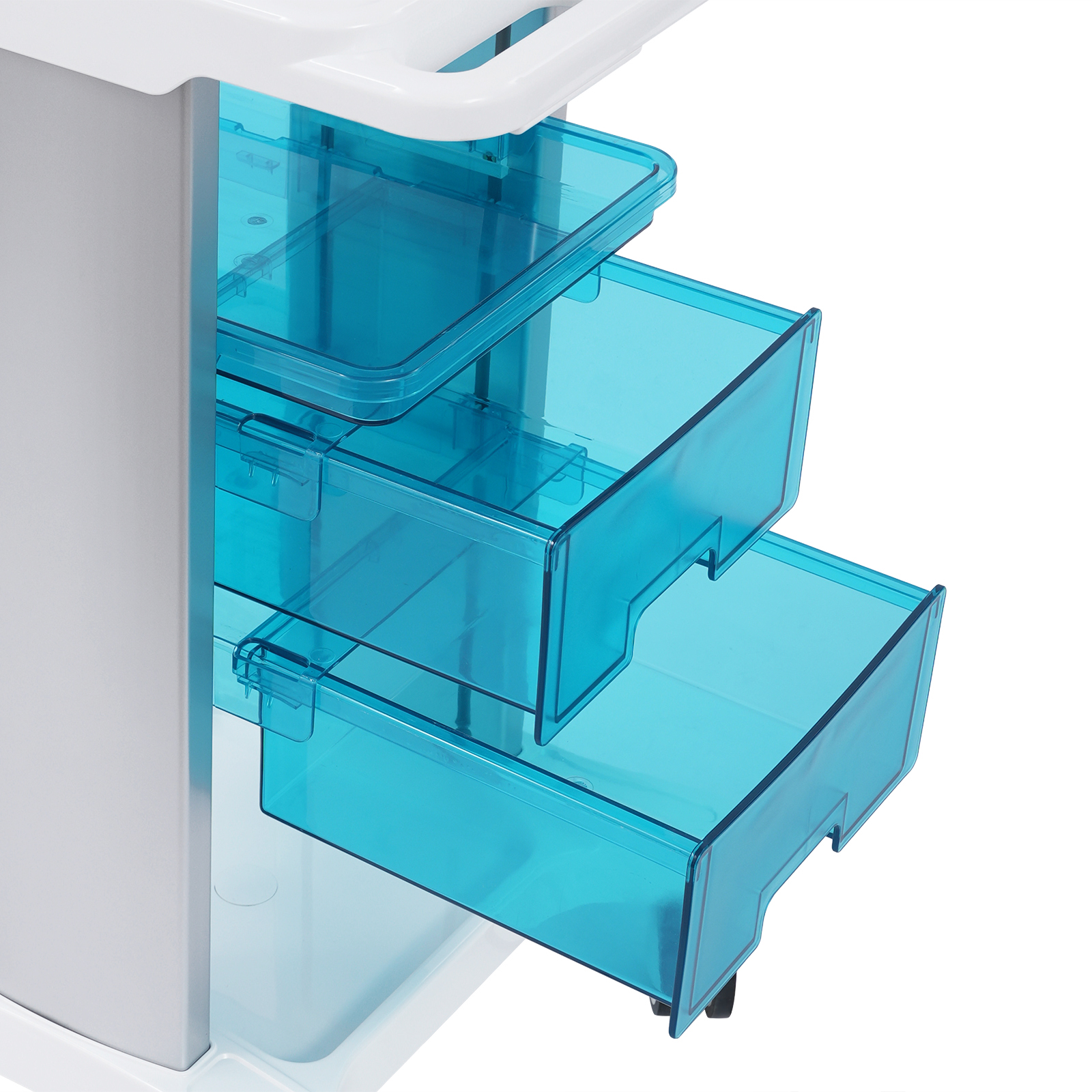 Medical Carts, Mobile Trolley Cart, Beauty Storage Cart for Healthcare Providers, Nurses, Private Households