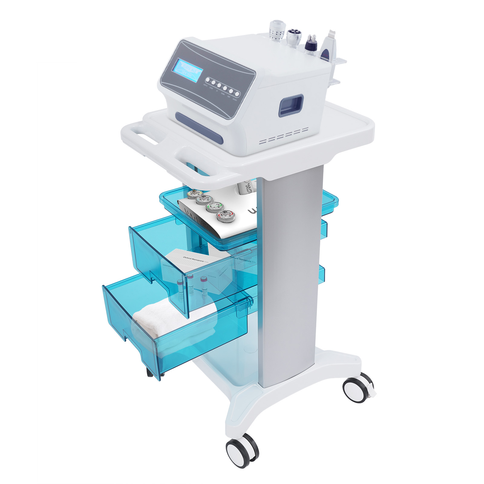 Medical Carts, Mobile Trolley Cart, Beauty Storage Cart for Healthcare Providers, Nurses, Private Households