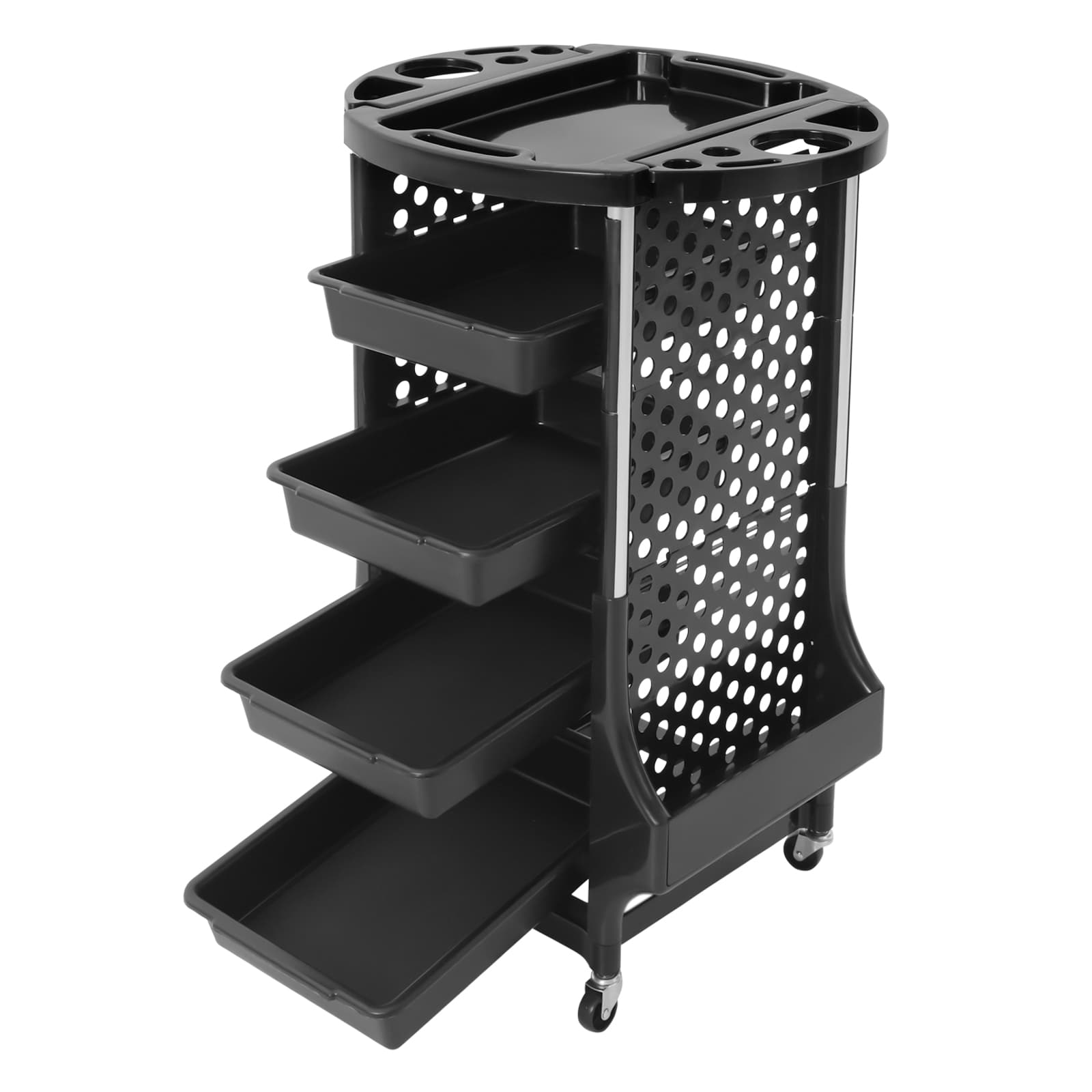 Beauty salon cart with two side frames, salon storage cart, rolling salon cart, mobile storage cart Beauty salon cart with two side frames, salon storage cart, rolling salon cart, mobile storage cart