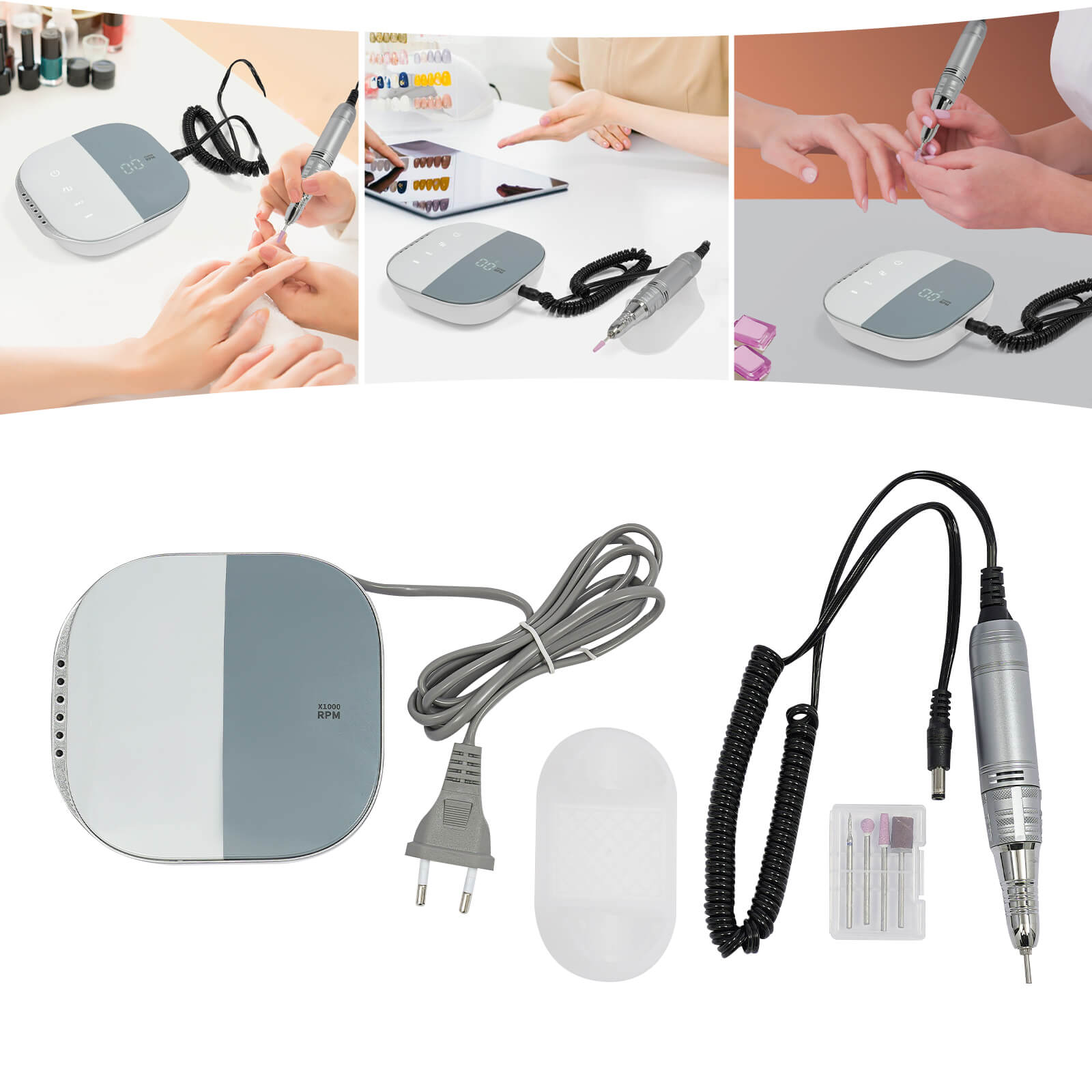 Touch Screen Nail Polish Machine, Electric Nail File, Electric Nail Cutter Touch Screen Nail Polish Machine, Electric Nail File, Electric Nail Cutter