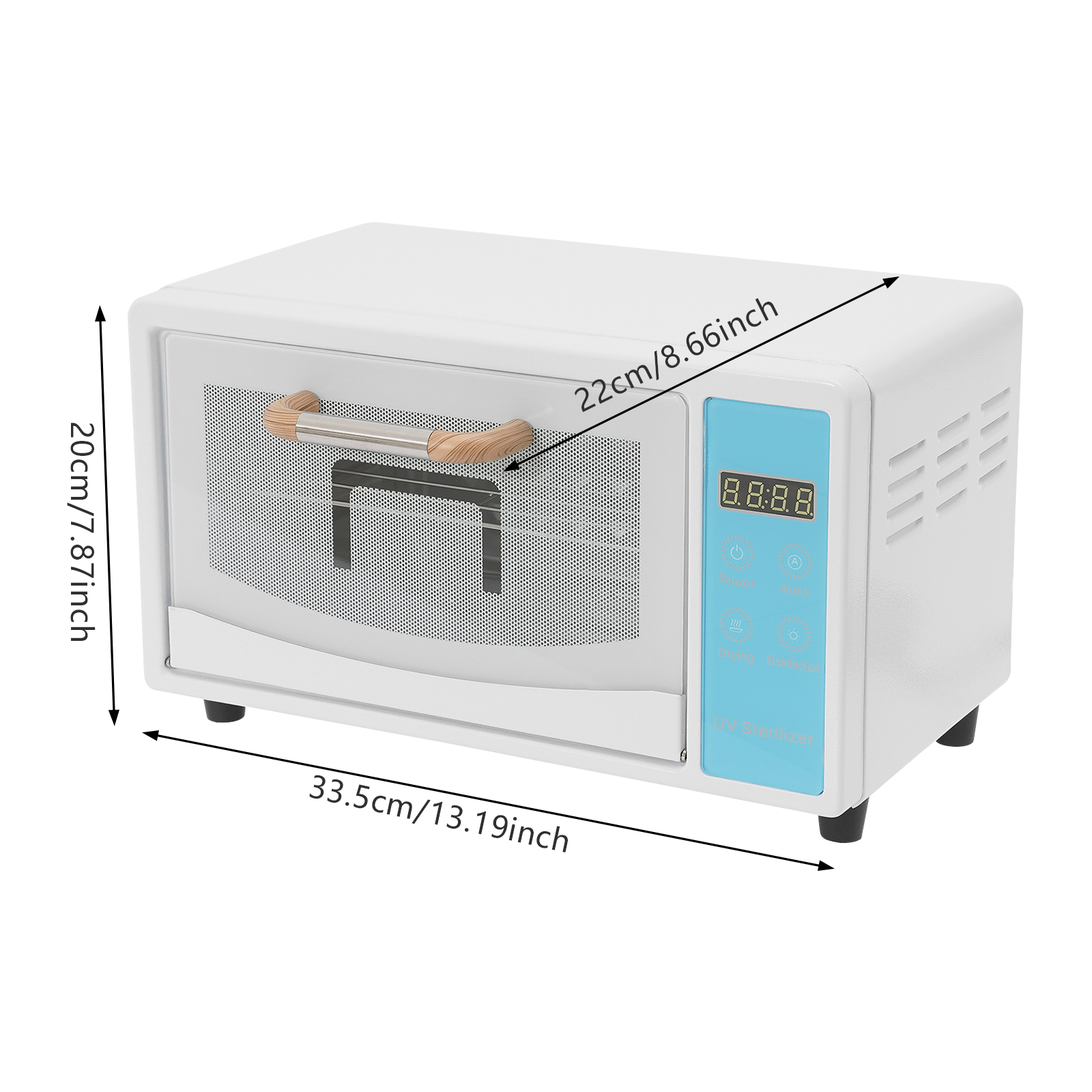 10L Multifunctional Sterilizer, Disinfection Cabinet, Disinfection Machine - Blue