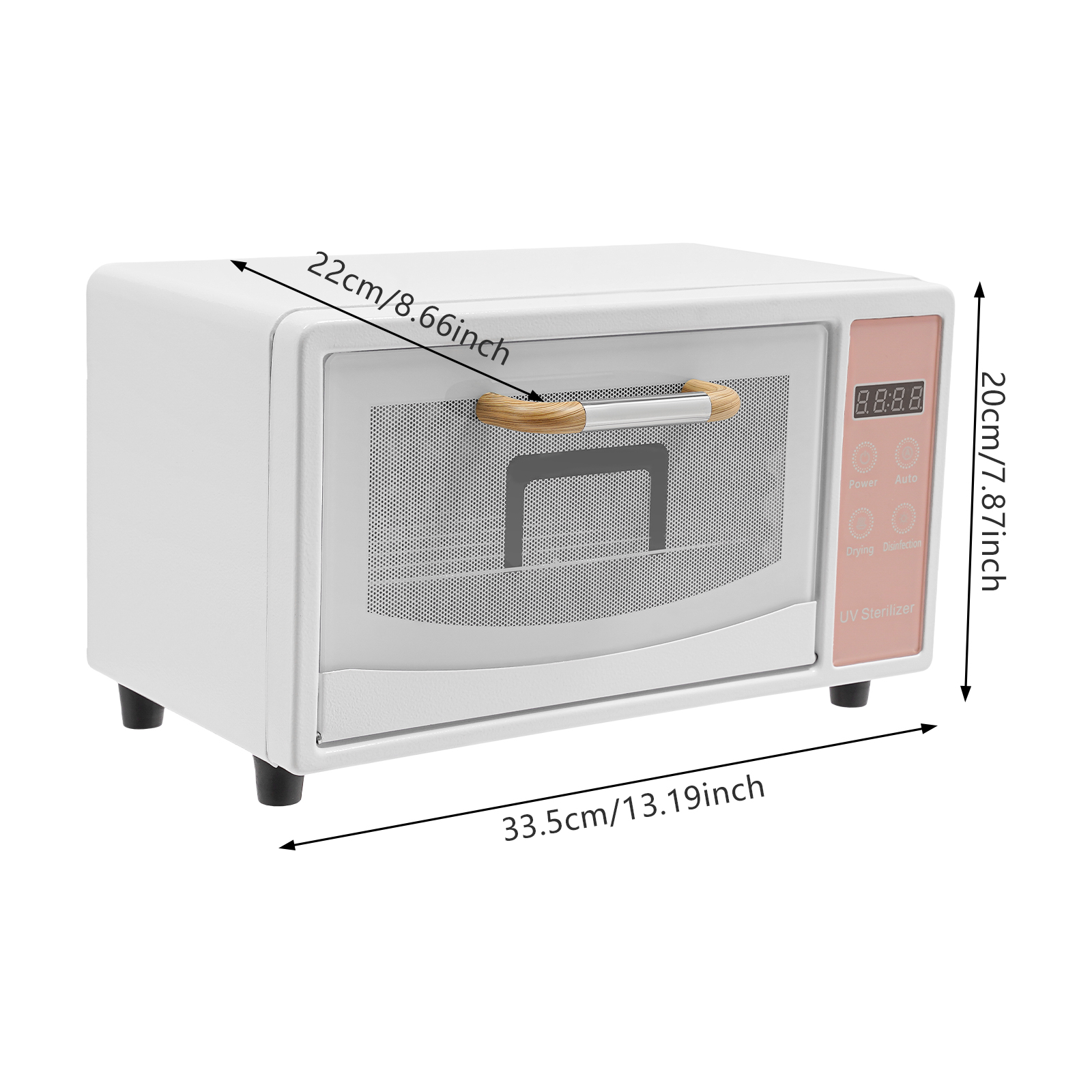10L Multifunctional Sterilizer, Disinfection Cabinet, Disinfection Machine - Pink