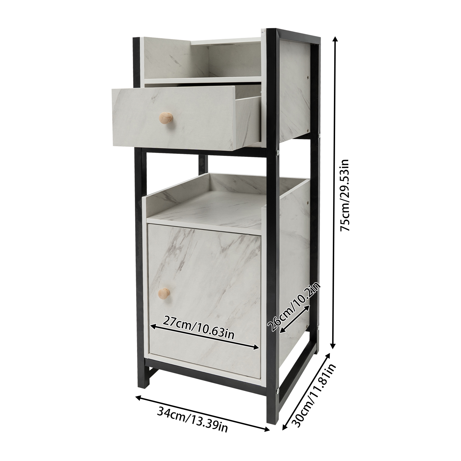 Hairdressing Tools, Hairdressing Rack, Hairdressing Shelf, Hairdressing Shelf with Drawers, 34*30*85cm Hairdressing Tools, Hairdressing Rack, Hairdressing Shelf, Hairdressing Shelf with Drawers, 34*30*85cm