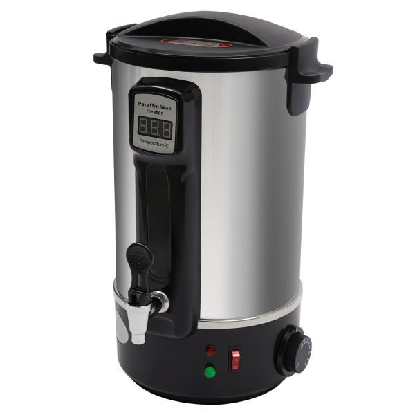 Wax Melter 12L Candle Making Wax Furnace Large Cast Wax Furnace DIY Candle Furnace Adjustable Temperature  86℉-212℉ LED Digital Display