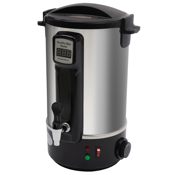 Wax Melter 8L Candle Making Wax Furnace Large Cast Wax Furnace DIY Candle Furnace Adjustable Temperature 86℉-212℉ LED Digital Display