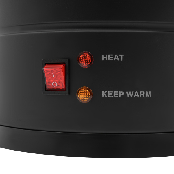 15L Electric Wax Melt Oven, Wax Melter, Wax Melter for Candle Making - Black