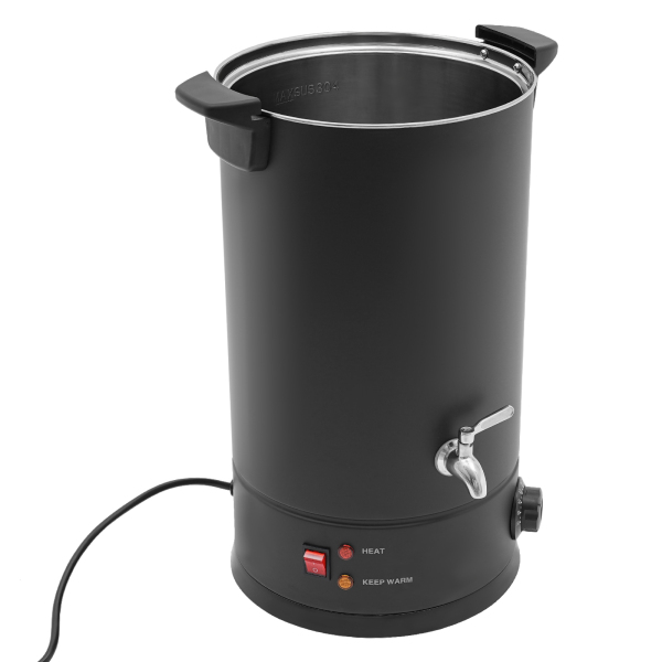15L Electric Wax Melt Oven, Wax Melter, Wax Melter for Candle Making - Black