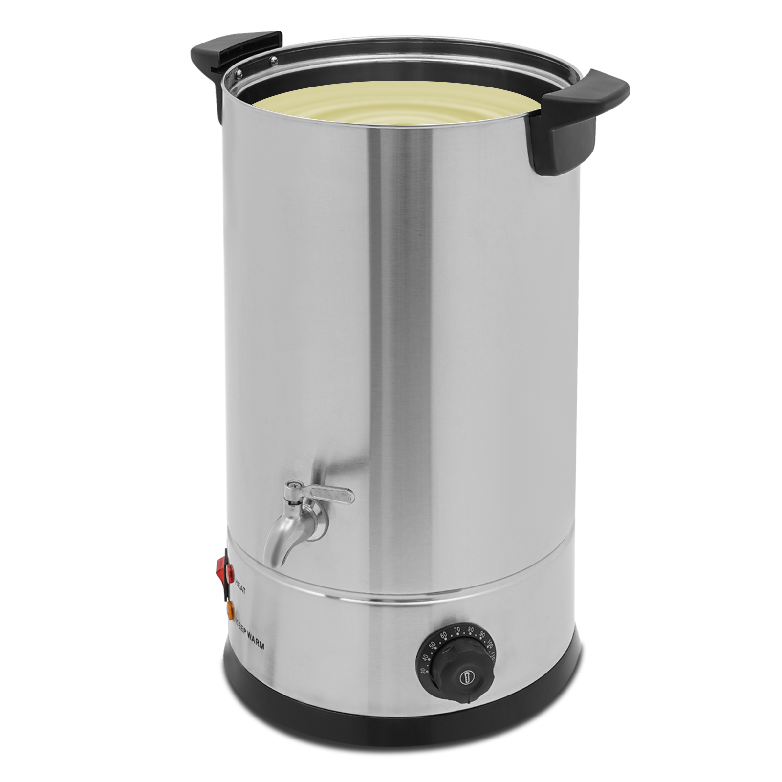 15L Electric Wax Melt Oven, Wax Melter, Wax Melter for Candle Making - Silver