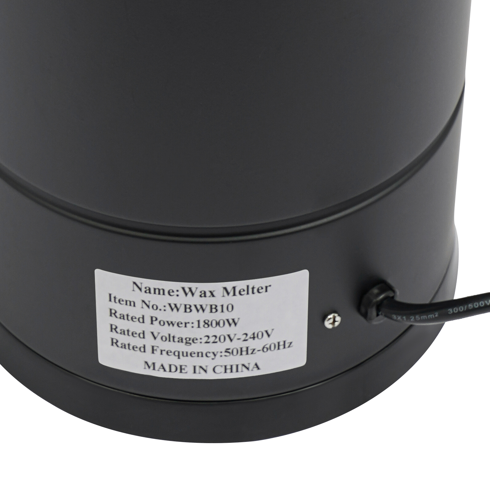 10L Wax Melter, Large Wax Melter, Electric Wax Melt Kit can be Used to Melt such as Soy Wax, Paraffin Wax, Beeswax - Black 10L Wax Melter, Large Wax Melter, Electric Wax Melt Kit can be Used to Melt such as Soy Wax, Paraffin Wax, Beeswax - Black