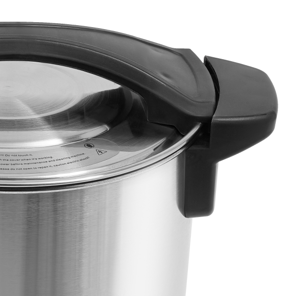 10L Wax Melter, Large Wax Melter, Electric Wax Melt Kit can be Used to Melt such as Soy Wax, Paraffin Wax, Beeswax - Silver