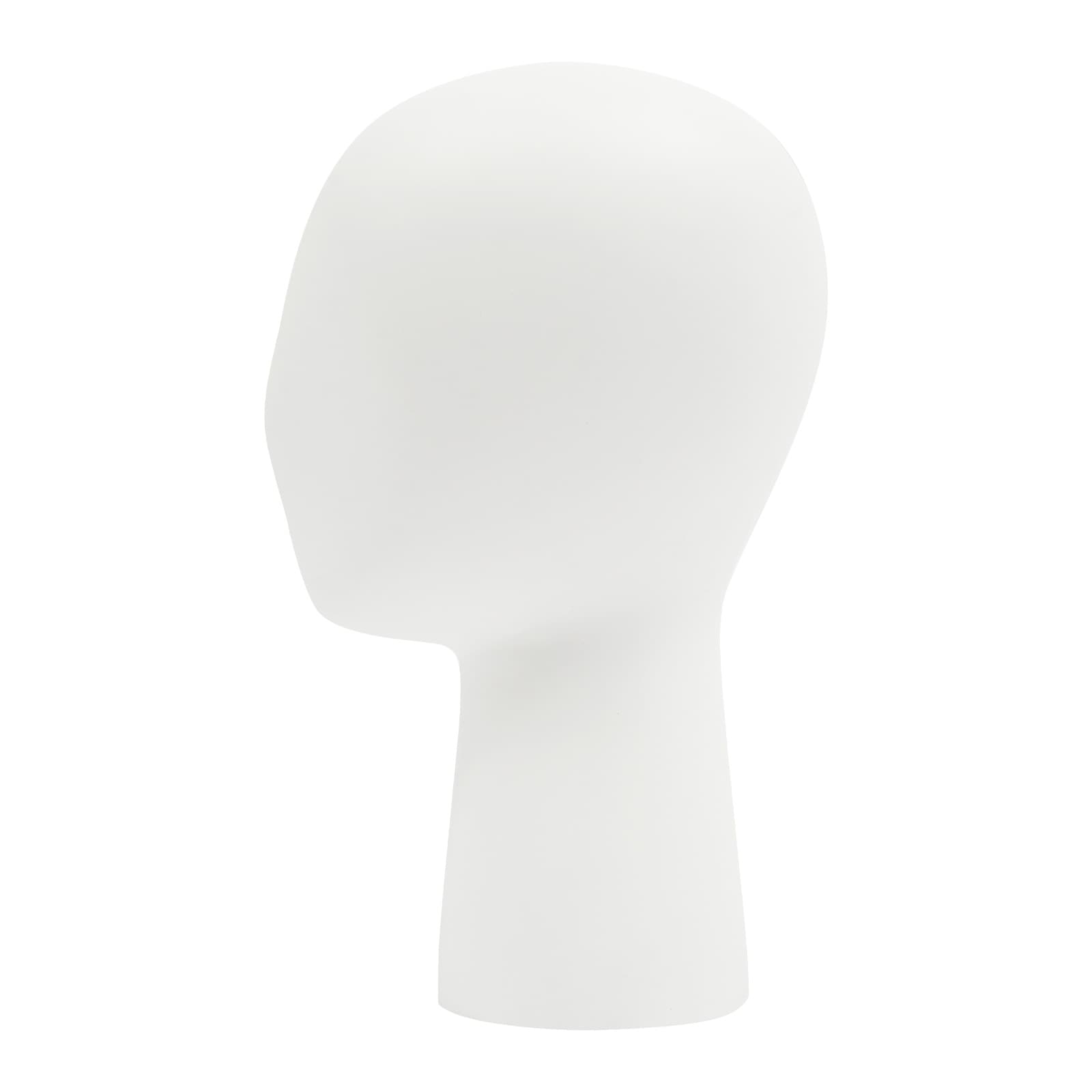 Short display head model head circumference 56cm-white, hat wig display stand, simulation head display stand, mannequin head stand Short display head model head circumference 56cm-white, hat wig display stand, simulation head display stand, mannequin head stand