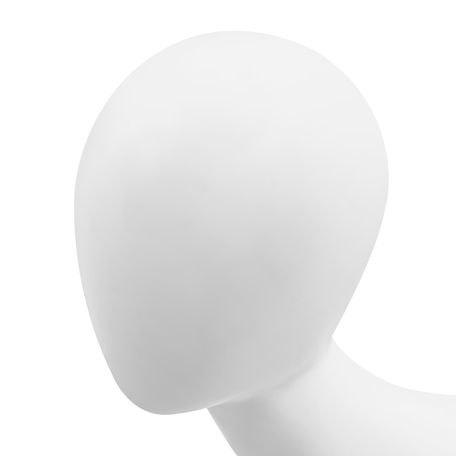Wall-mounted display head model head circumference 52cm height 42cm-matte white, wall-mounted mannequin head Wall-mounted display head model head circumference 52cm height 42cm-matte white, wall-mounted mannequin head