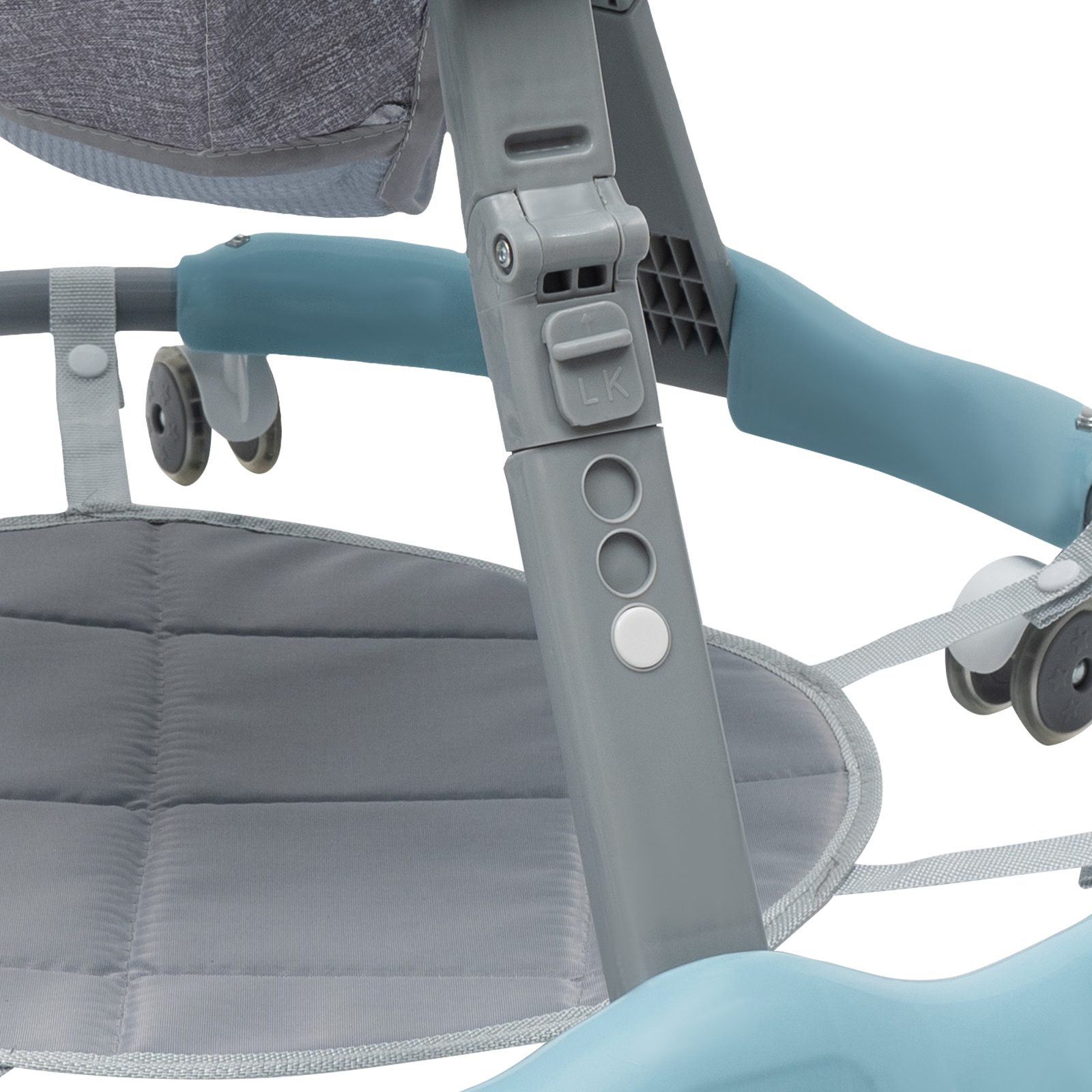 Baby Walker with Push Bar and Music Playing Station, PVC Silent Wheels, Anti-Slip Function (Blue) Baby Walker with Push Bar and Music Playing Station, PVC Silent Wheels, Anti-Slip Function (Blue)