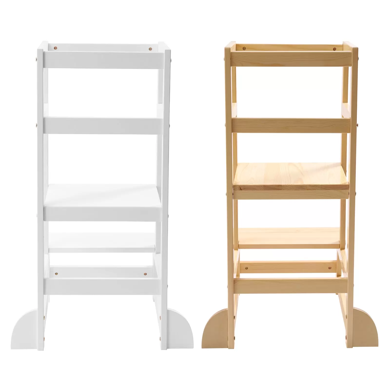 Children's Kitchen Helper - Wooden Learning Tower - For Children - 18 Months - 5 Years Children's Kitchen Helper - Wooden Learning Tower - For Children - 18 Months - 5 Years