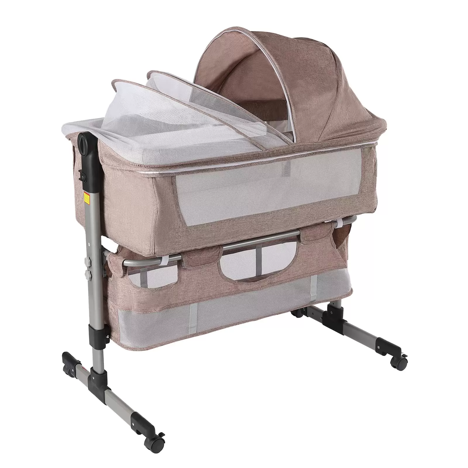 Multifunctional Baby Bed with Mattress and Mosquito Net for Children up to 20 kg Multifunctional Baby Bed with Mattress and Mosquito Net for Children up to 20 kg