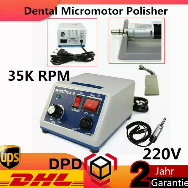 CNCEST-Dental Marathon Dentist Electromotor Polishing N3 for 35KRPM Handpiece DHL CNCEST-Dental Marathon Dentist Electromotor Polishing N3 for 35KRPM Handpiece DHL