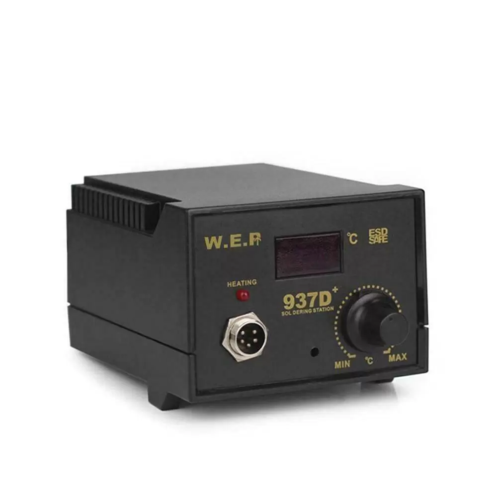 937D+ Rework Soldering Iron Desoldering Soldering Station Welding 60W ESD LED Digital Adjustable Hot Air Soldering Kit 937D+ Rework Soldering Iron Desoldering Soldering Station Welding 60W ESD LED Digital Adjustable Hot Air Soldering Kit