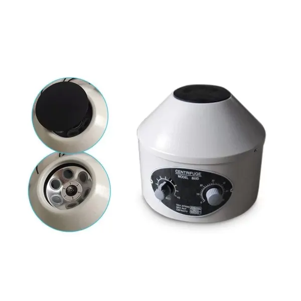 Tabletop Centrifuge 4000rpm 25W Electric Desktop Centrifuge with Adjustable Speed and Tabletop Timer 6 x 20ml