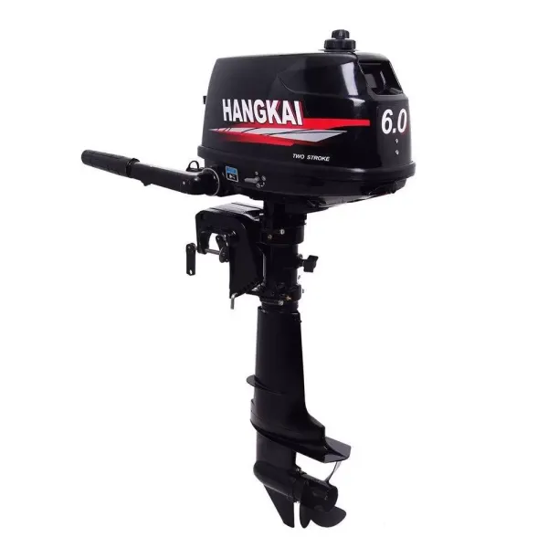 2 Stroke 6 HP Outboard Petrol Engine Outboard Motor Water Cooling CDI Boat Engine 2-Stroke 2.3HP-18HP Fishing Boat Engine Water Cooling New
