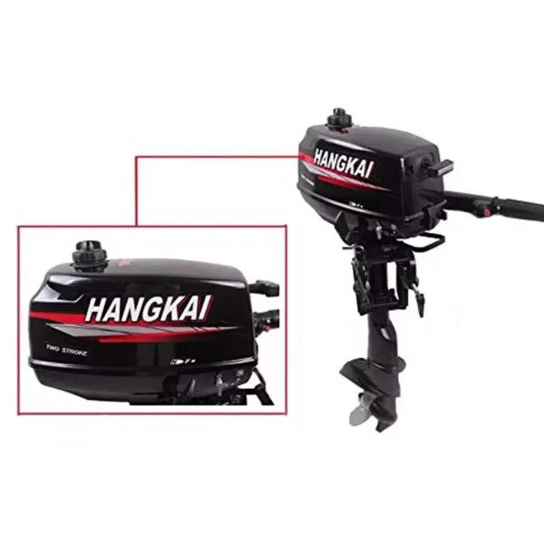 2 Stroke 6 HP Outboard Petrol Engine Outboard Motor Water Cooling CDI Boat Engine 2-Stroke 2.3HP-18HP Fishing Boat Engine Water Cooling New