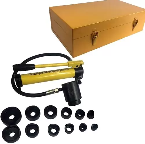 Hydraulic punching machine/cutter, punches 22-60 mm, punching power 8T