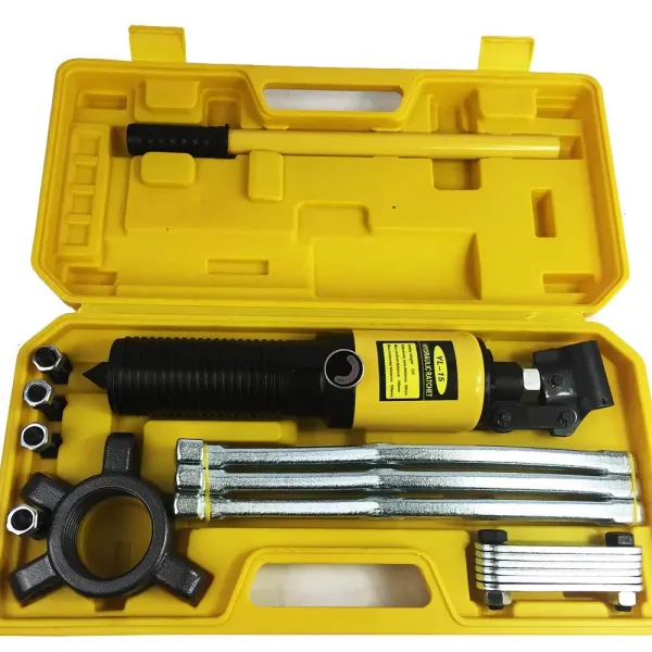 Hydraulic Puller Pulling Gears for Hub Flanges 15T Hydraulic Puller Pump Tool Set Used To Disassemble Truck Wheels Sprockets Wheel Bearings