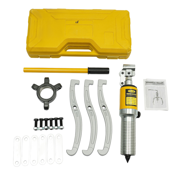 Hydraulic Puller Pulling Gears for Hub Flanges 15T Hydraulic Puller Pump Tool Set Used To Disassemble Truck Wheels Sprockets Wheel Bearings
