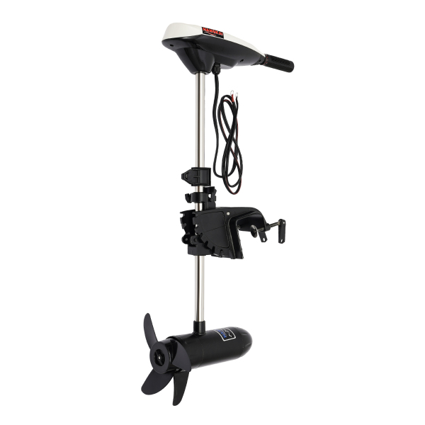 600W 12V 65LB Electric Motor Boat Motor Trolling Motor Inflatable Boat Electric Outboard Boat Motor for Kayak Inflatable Boat Fishing Boat