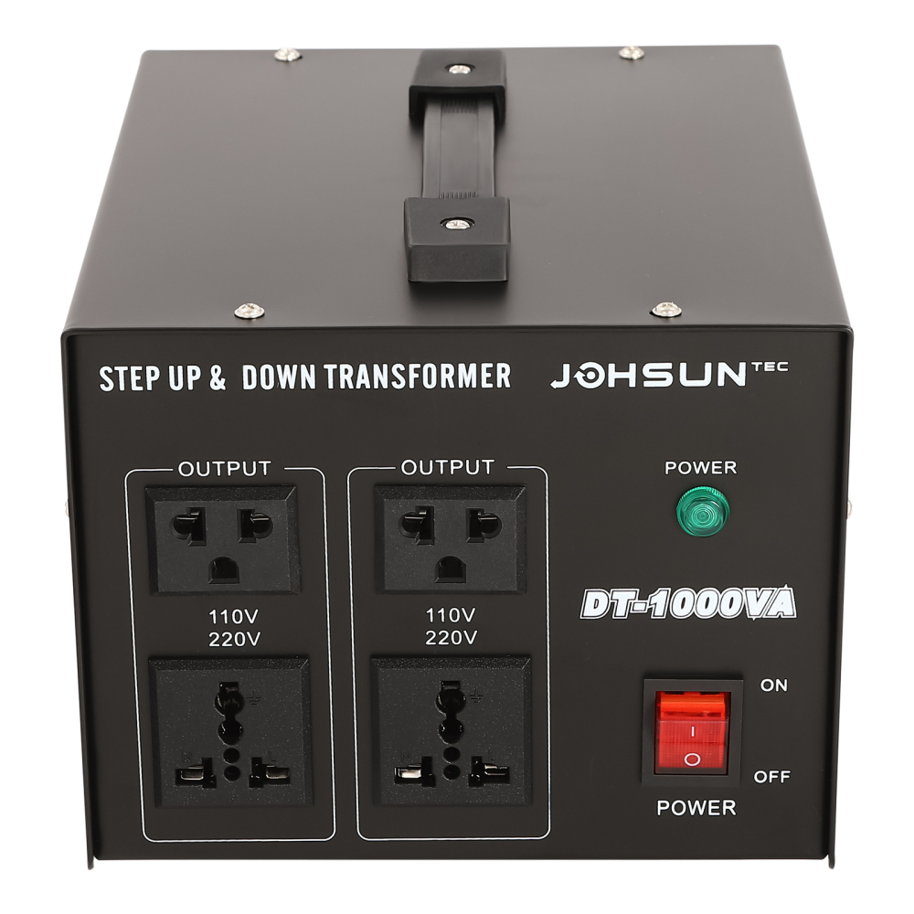 Voltage Converter 110V-220V/220V-110V USA Transformer to European Plug Automatic Step Up & Step Down (1000W)