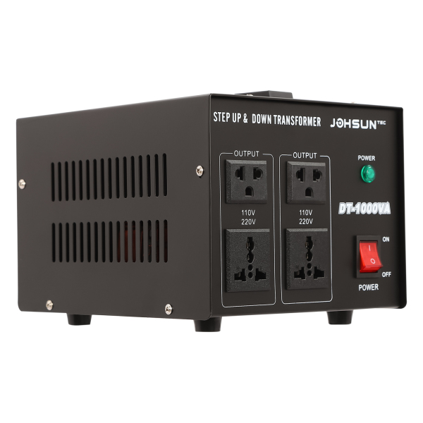 Voltage Converter 110V-220V/220V-110V USA Transformer to European Plug Automatic Step Up & Step Down (1000W)