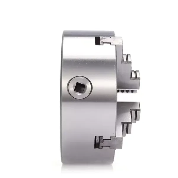 Precision 4-jaw chuck - Self-centering rotary chuck, wear-resistant and durable