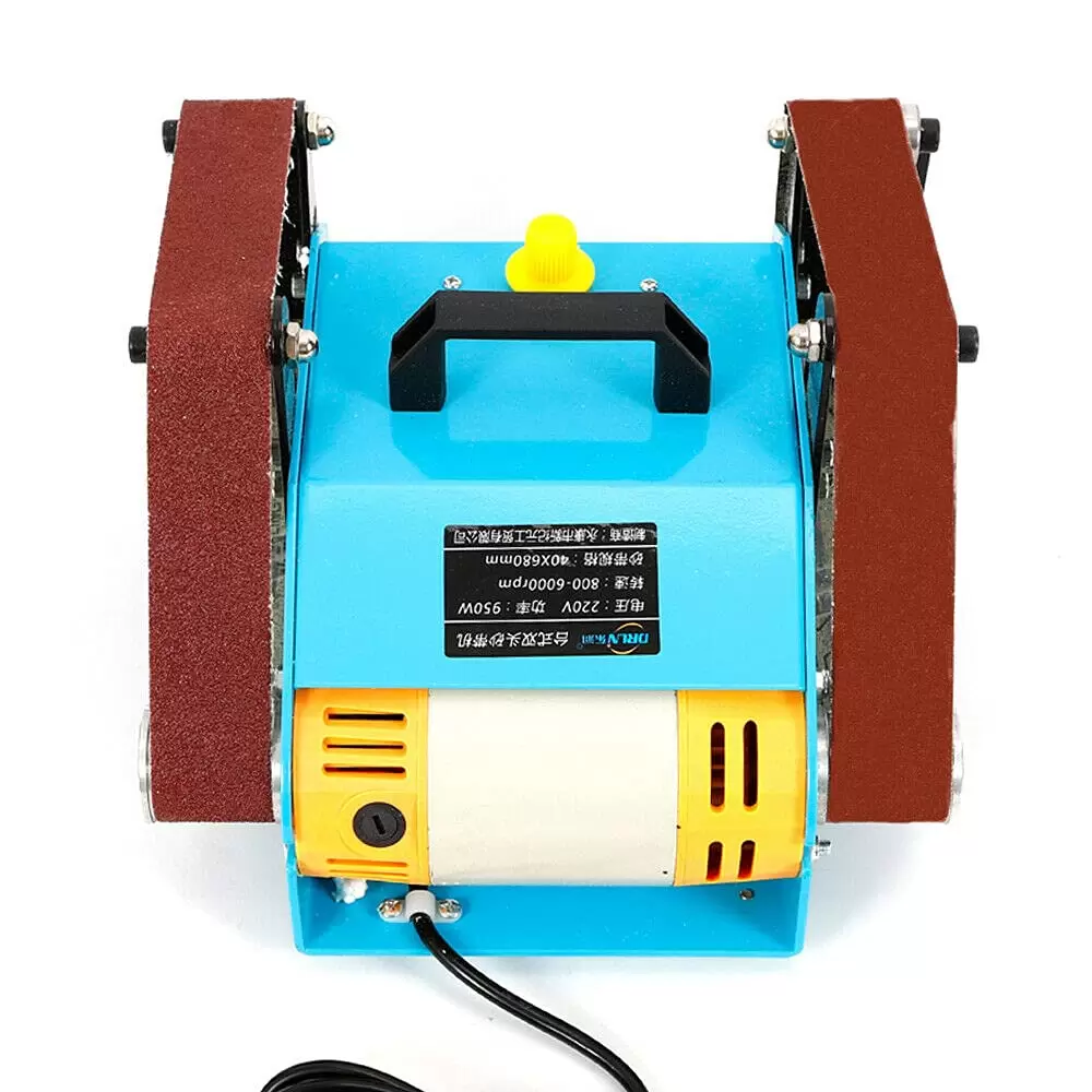 950W Belt Sander - Double Electric Sander - Dual Axis - for Rust Removal and Polishing 950W Belt Sander - Double Electric Sander - Dual Axis - for Rust Removal and Polishing