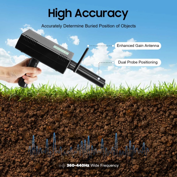 Handheld Metal Detector 1000m Metal Detector for Gold Coins or Relics