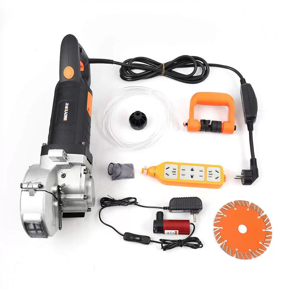 4800W Electric Wall Groove Cutter Slot Cutter Wall Slotter Safe 5 Cutting Discs Wall Groove Cutter 360° Slotted with No Dead Ends Infrared Guidance Precise Slotting 4800W Electric Wall Groove Cutter Slot Cutter Wall Slotter Safe 5 Cutting Discs Wall Groove Cutter 360° Slotted with No Dead Ends Infrared Guidance Precise Slotting