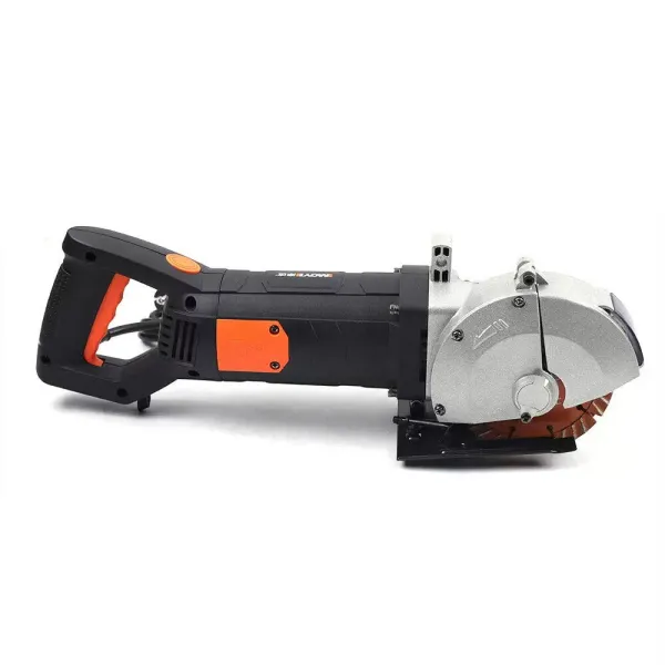 4800W Electric Wall Groove Cutter Slot Cutter Wall Slotter Safe 5 Cutting Discs Wall Groove Cutter 360° Slotted with No Dead Ends Infrared Guidance Precise Slotting