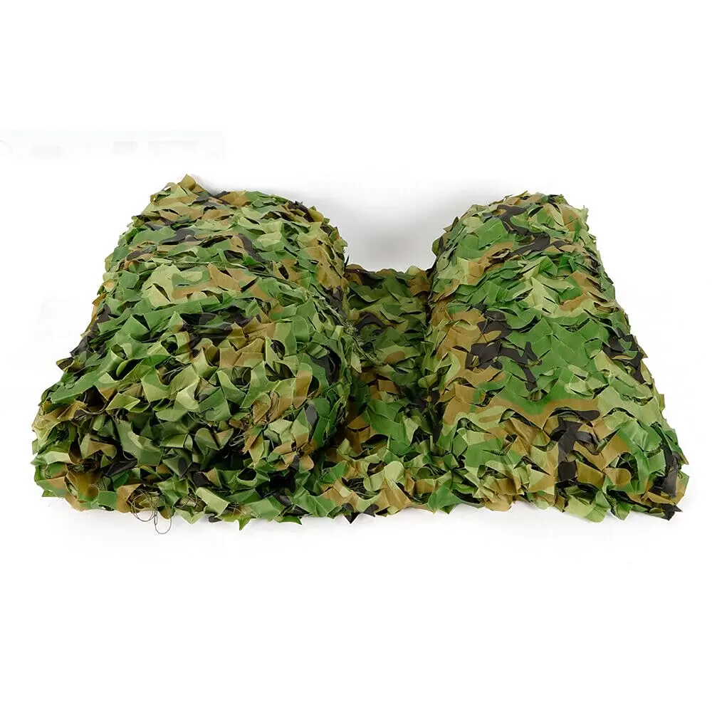 Camouflage Netting for Decoration Sun Protection Hunting Camping Outdoor Military Camping Garden Decoration 6x4m Military Netting Green