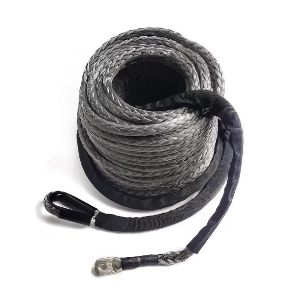 10mm*30m 23809 LBS Winch Rope Plastic Rope Forestry Rope Rope Window for Vehicles Jeeps Trucks ATVs Universal Transportation Vehicles