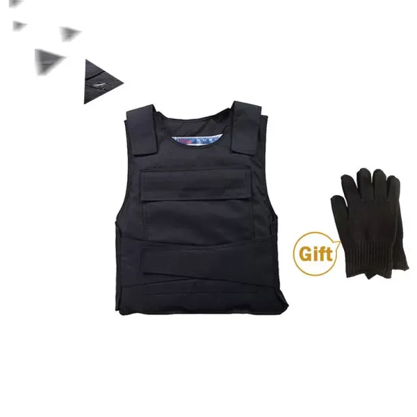 Protective vest against sharp weapons - Discreet wear - Front and rear upper body protection Protective vest against sharp weapons - Discreet wear - Front and rear upper body protection