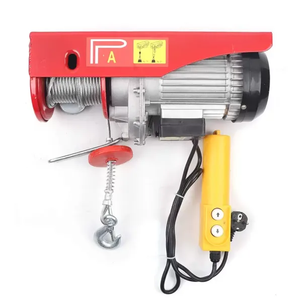 Electric Cable Winch Electric Winch Hoist 1450 W Electric Hoist for Home Workshop Garage Shop.