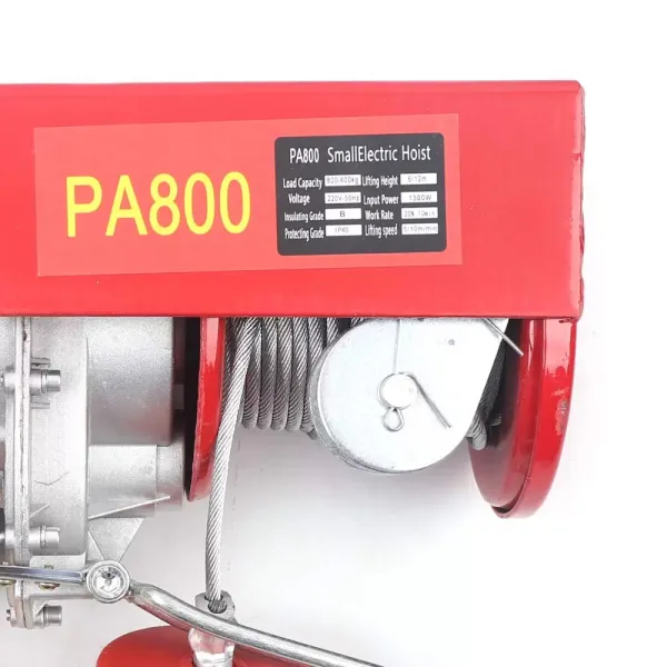 Electric Cable Winch Electric Winch Hoist 1450 W Electric Hoist for Home Workshop Garage Shop.