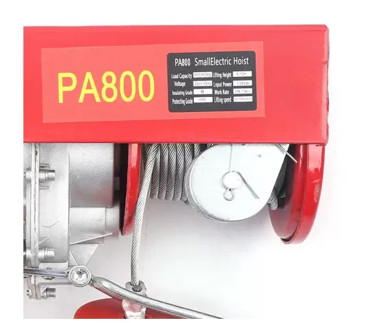 Electric Cable Winch Electric Winch Hoist 1450 W Electric Hoist for Home Workshop Garage Shop.
