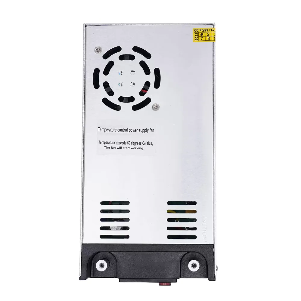 Converter Power Supply Adapter Switch Transformer with On/Off Switch Max 50A 600W Voltage Converter Transformer Power Converter Circuit Breaker Protection