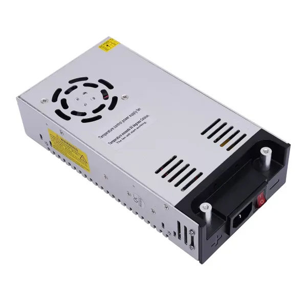 Converter Power Supply Adapter Switch Transformer with On/Off Switch Max 50A 600W Voltage Converter Transformer Power Converter Circuit Breaker Protection