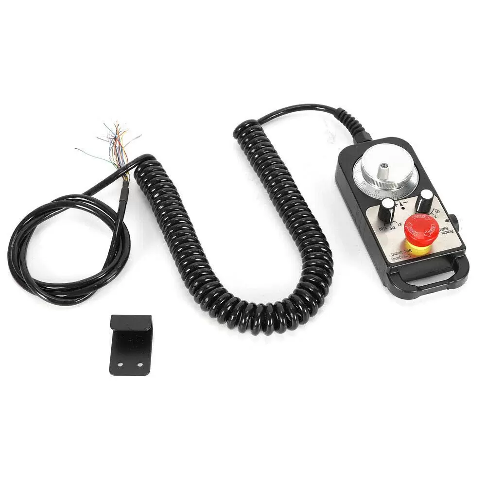 Electronic Handwheel MPG Pendant Pendant for 4 Axis CNC Lathe Suitable for Commercial Machines as Replacement Control Devices