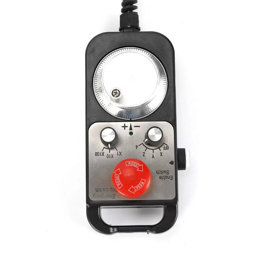 Electronic Handwheel MPG Pendant Pendant for 4 Axis CNC Lathe Suitable for Commercial Machines as Replacement Control Devices Electronic Handwheel MPG Pendant Pendant for 4 Axis CNC Lathe Suitable for Commercial Machines as Replacement Control Devices